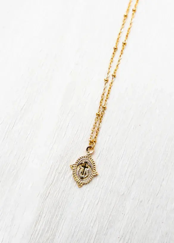 Colgante cruz medalla - Código once