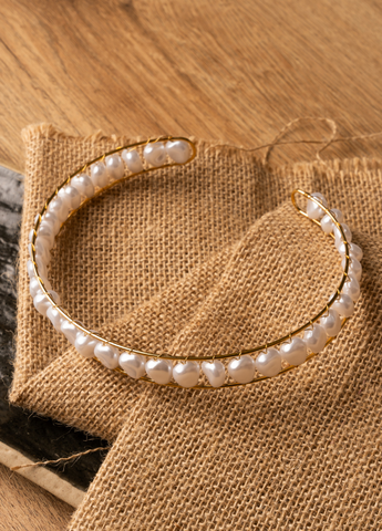 Choker perlas