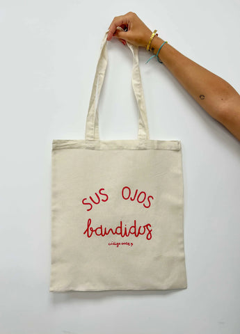 Tote bag - Sus ojos bandidos