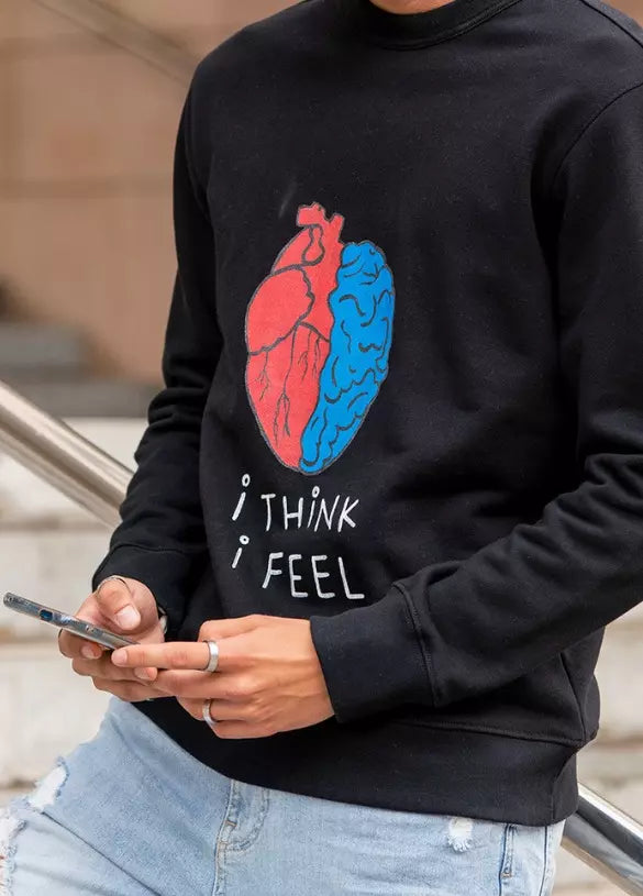 Sudadera - I think I feel - Código once